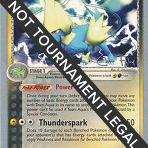 Team Aqua’s Manectric 2004 (Chris Fulop) 4/95 Normal World Championship Decks Team Aqua’s Manectric 2004 (Chris Fulop) 4/95 Normal World Championship Decks