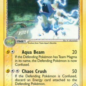 Team Aqua’s Manectric 29/95 Normal Team Magma vs Team Aqua