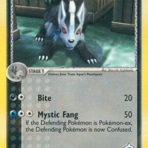 Team Aqua’s Mightyena 15/95 Reverse Holofoil Team Magma vs Team Aqua Team Aqua’s Mightyena 15/95 Reverse Holofoil Team Magma vs Team Aqua
