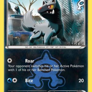 Team Aqua’s Poochyena 16/34 Normal Double Crisis Team Aqua’s Poochyena 16/34 Normal Double Crisis