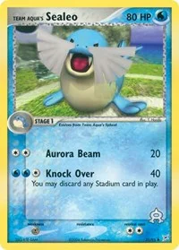 Team Aqua's Sealeo | 31/95 | Reverse Holofoil | Team Magma vs Team Aqua