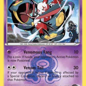 Team Aqua’s Seviper 9/34 Reverse Holofoil Double Crisis