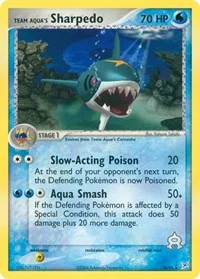 Team Aqua's Sharpedo | 18/95 | Reverse Holofoil | Team Magma vs Team Aqua