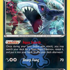 Team Aqua’s Sharpedo 21/34 Holofoil Double Crisis Team Aqua’s Sharpedo 21/34 Holofoil Double Crisis