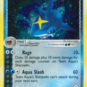 Team Aqua’s Sharpedo 5/95 Reverse Holofoil Team Magma vs Team Aqua Team Aqua’s Sharpedo 5/95 Reverse Holofoil Team Magma vs Team Aqua