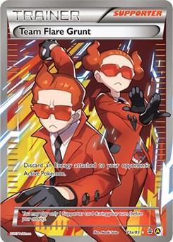 Team Flare Grunt 73a/83 073a/083 Holofoil Alternate Art Promos