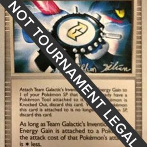 Team Galactic’s Invention G-101 Energy Gain 2009 (Stephen Silvestro) 116/127 Normal World Championship Decks Team Galactic’s Invention G-101 Energy Gain 2009 (Stephen Silvestro) 116/127 Normal World Championship Decks
