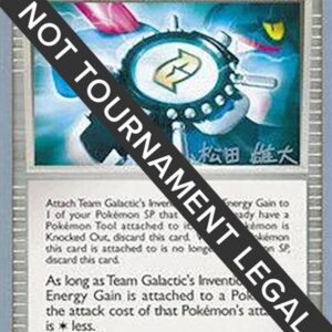 Team Galactic’s Invention G-101 Energy Gain 2010 (Yuta Komatsuda) 116/127 Normal World Championship Decks