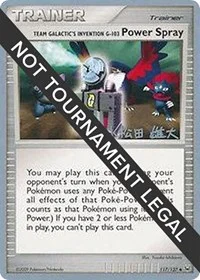 Team Galactic's Invention G-103 Power Spray | 2010 (Yuta Komatsuda) | 117/127 | Normal | World Championship Decks