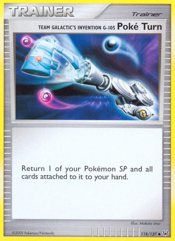 Team Galactic’s Invention G-105 Poke Turn 118/127 Normal Platinum