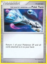 Team Galactic's Invention G-105 Poke Turn | 118/127 | Reverse Holofoil | Platinum