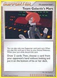 Team Galactic's Mars | 126/132 | Reverse Holofoil | Secret Wonders