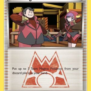 Team Magma Admin 29/34 Normal Double Crisis