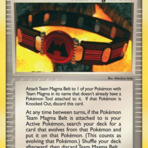 Team Magma Belt 81/95 Normal Team Magma vs Team Aqua