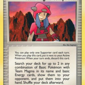 Team Magma Conspirator 82/95 Reverse Holofoil Team Magma vs Team Aqua