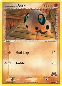 Team Magma's Aron | 58/95 | Reverse Holofoil | Team Magma vs Team Aqua