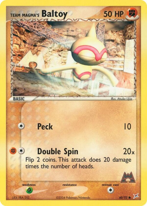 Team Magma’s Baltoy 60/95 Normal Team Magma vs Team Aqua Team Magma’s Baltoy 60/95 Normal Team Magma vs Team Aqua