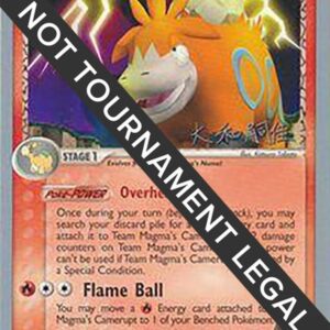 Team Magma’s Camerupt 2004 (Tsuguyoshi Yamato) 19/95 Normal World Championship Decks