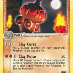 Team Magma’s Claydol 33/95 Normal Team Magma vs Team Aqua