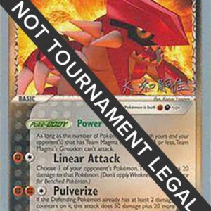 Team Magma’s Groudon 2004 (Tsuguyoshi Yamato) 9/95 Normal World Championship Decks