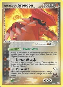 Team Magma's Groudon | 9/95 (EX Team Magma vs Team Aqua) | 009/095 | Normal | Deck Exclusives
