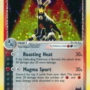 Team Magma’s Houndoom 10/95 Reverse Holofoil Team Magma vs Team Aqua Team Magma’s Houndoom 10/95 Reverse Holofoil Team Magma vs Team Aqua