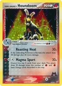 Team Magma's Houndoom | 10/95 | Reverse Holofoil | Team Magma vs Team Aqua Team Magma's Houndoom | 10/95 | Reverse Holofoil | Team Magma vs Team Aqua