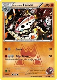 Team Magma's Lairon | 13/34 | Reverse Holofoil | Double Crisis