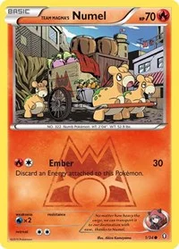 Team Magma's Numel | 1/34 | Normal | Double Crisis