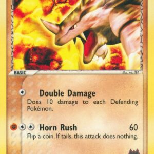 Team Magma’s Rhyhorn 38/95 Reverse Holofoil Team Magma vs Team Aqua
