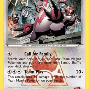 Team Magma’s Zangoose 22/34 Reverse Holofoil Double Crisis Team Magma’s Zangoose 22/34 Reverse Holofoil Double Crisis