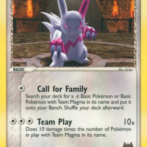 Team Magma’s Zangoose 23/95 Reverse Holofoil Team Magma vs Team Aqua Team Magma’s Zangoose 23/95 Reverse Holofoil Team Magma vs Team Aqua