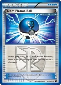 Team Plasma Ball (Team Plasma) | 105/116 | Reverse Holofoil | Plasma Freeze