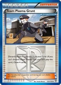 Team Plasma Grunt (Team Plasma) | 125/135 | Reverse Holofoil | Plasma Storm