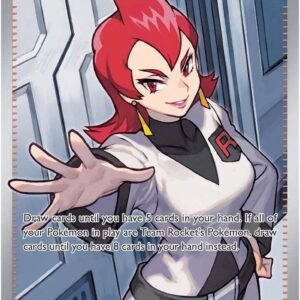 Team Rocket’s Ariana 224/182 Holofoil SV10: Destined Rivals