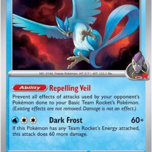 Team Rocket’s Articuno 051/182 Holofoil SV10: Destined Rivals