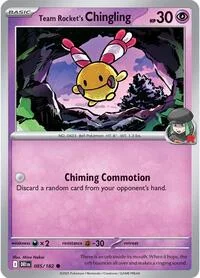 Team Rocket's Chingling | 085/182 | Normal | SV10: Destined Rivals Team Rocket's Chingling | 085/182 | Normal | SV10: Destined Rivals