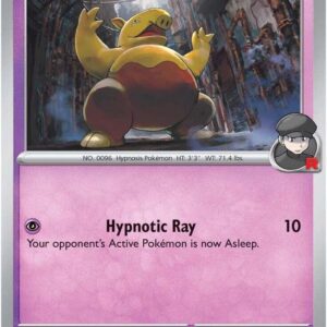 Team Rocket’s Drowzee 079/182 Normal SV10: Destined Rivals Team Rocket’s Drowzee 079/182 Normal SV10: Destined Rivals