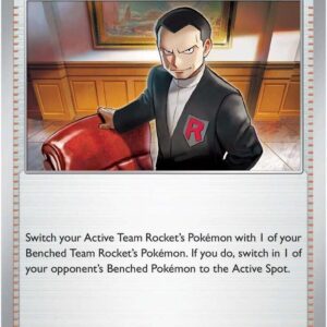 Team Rocket’s Giovanni 174/182 Normal SV10: Destined Rivals Team Rocket’s Giovanni 174/182 Normal SV10: Destined Rivals