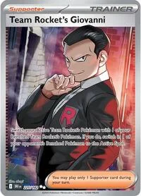 Team Rocket's Giovanni | 225/182 | Holofoil | SV10: Destined Rivals