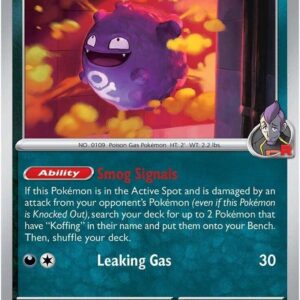 Team Rocket’s Koffing 125/182 Reverse Holofoil SV10: Destined Rivals Team Rocket’s Koffing 125/182 Reverse Holofoil SV10: Destined Rivals