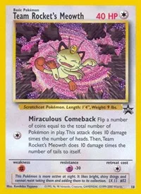 Team Rocket's Meowth | 18/53 | Normal | WoTC Promo