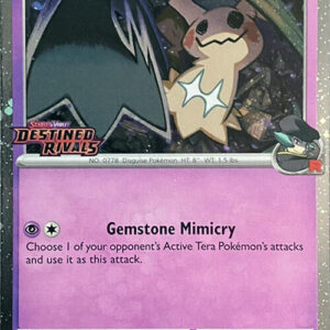 Team Rocket’s Mimikyu (Prerelease) 087/182 Holofoil Miscellaneous Cards & Products Team Rocket’s Mimikyu (Prerelease) 087/182 Holofoil Miscellaneous Cards & Products