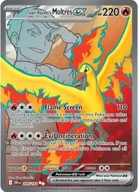 Team Rocket's Moltres ex | 208/182 | Holofoil | SV10: Destined Rivals