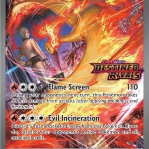 Team Rocket’s Moltres ex 229/182 (Destined Rivals Stamp) Holofoil Miscellaneous Cards & Products