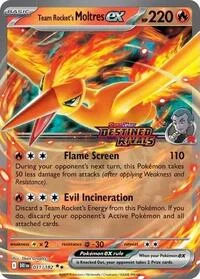 Team Rocket's Moltres ex | 31/182 (Destined Rivals Stamp) | 031/182 | Holofoil | Miscellaneous Cards & Products