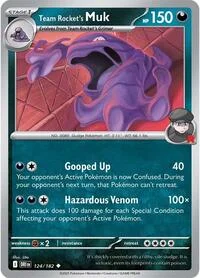 Team Rocket's Muk | 124/182 | Reverse Holofoil | SV10: Destined Rivals