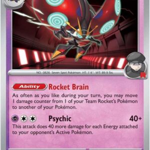 Team Rocket’s Orbeetle 089/182 Normal SV10: Destined Rivals