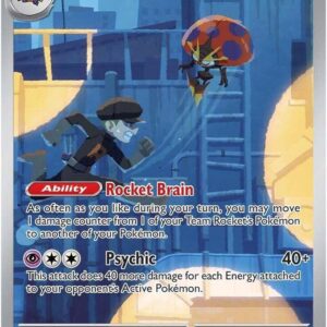 Team Rocket’s Orbeetle 198/182 Holofoil SV10: Destined Rivals Team Rocket’s Orbeetle 198/182 Holofoil SV10: Destined Rivals