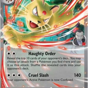 Team Rocket’s Persian ex 150/182 Holofoil SV10: Destined Rivals Team Rocket’s Persian ex 150/182 Holofoil SV10: Destined Rivals